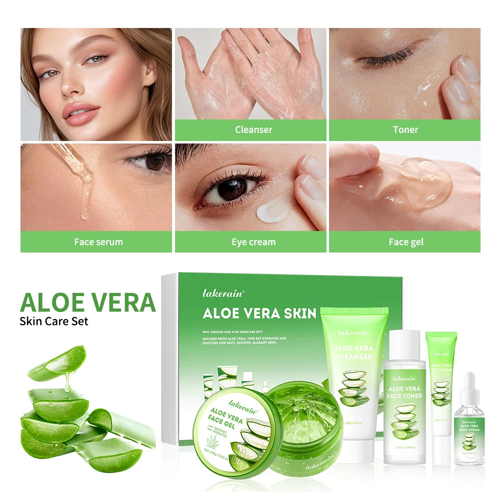 Set per la cura della pelle Idratante profondo Nutrimento profondo Sbiancamento Illuminante Idratante Pelle liscia