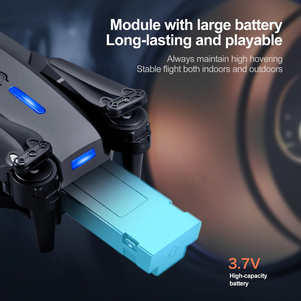 Professional E88 Air Screen Control Drone Wide RC Dron 8K Camera