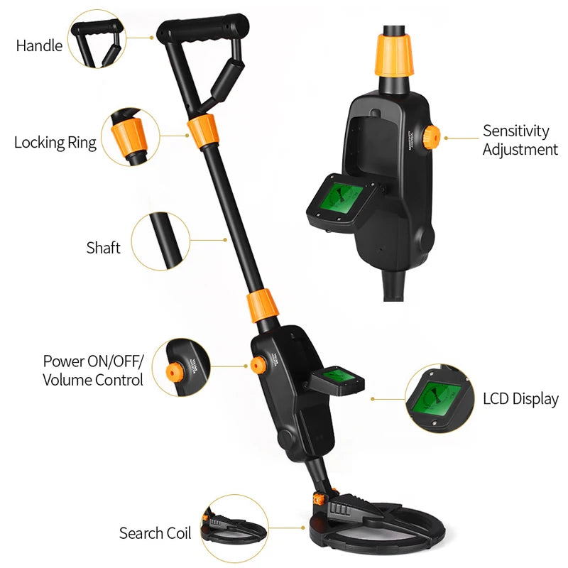 Metal detector portatile MD1008A