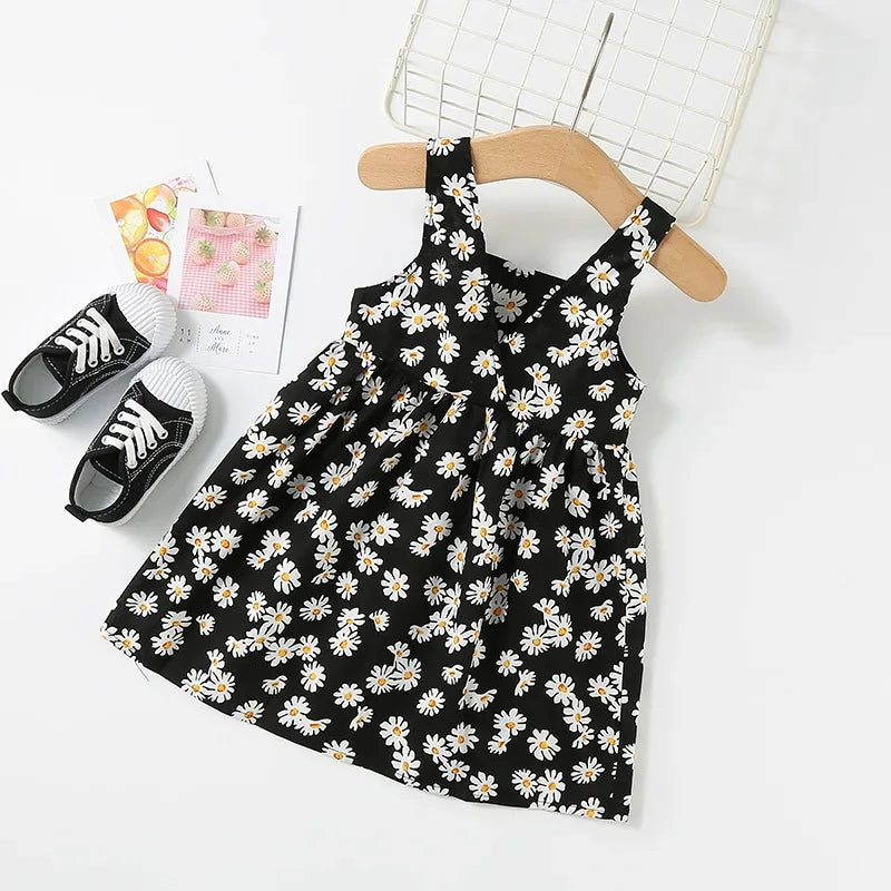 Abito casual Little Daisy senza maniche Abito 2 a 6 anni