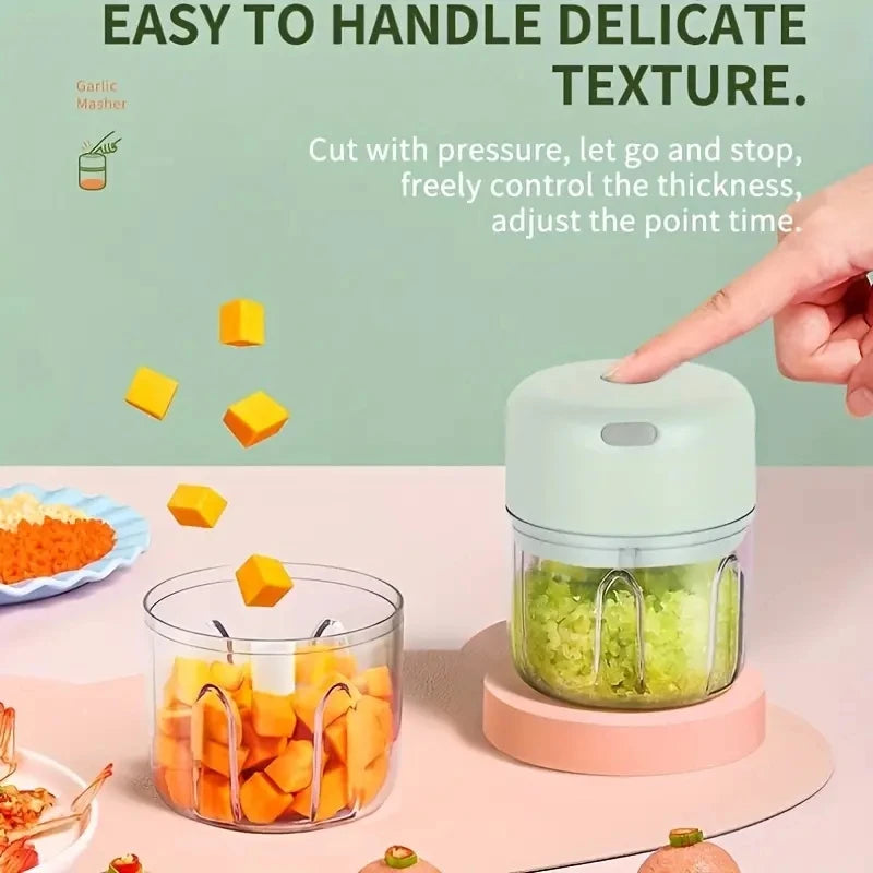 Tritatutto elettrico portatile per verdure da 250 ml senza fili