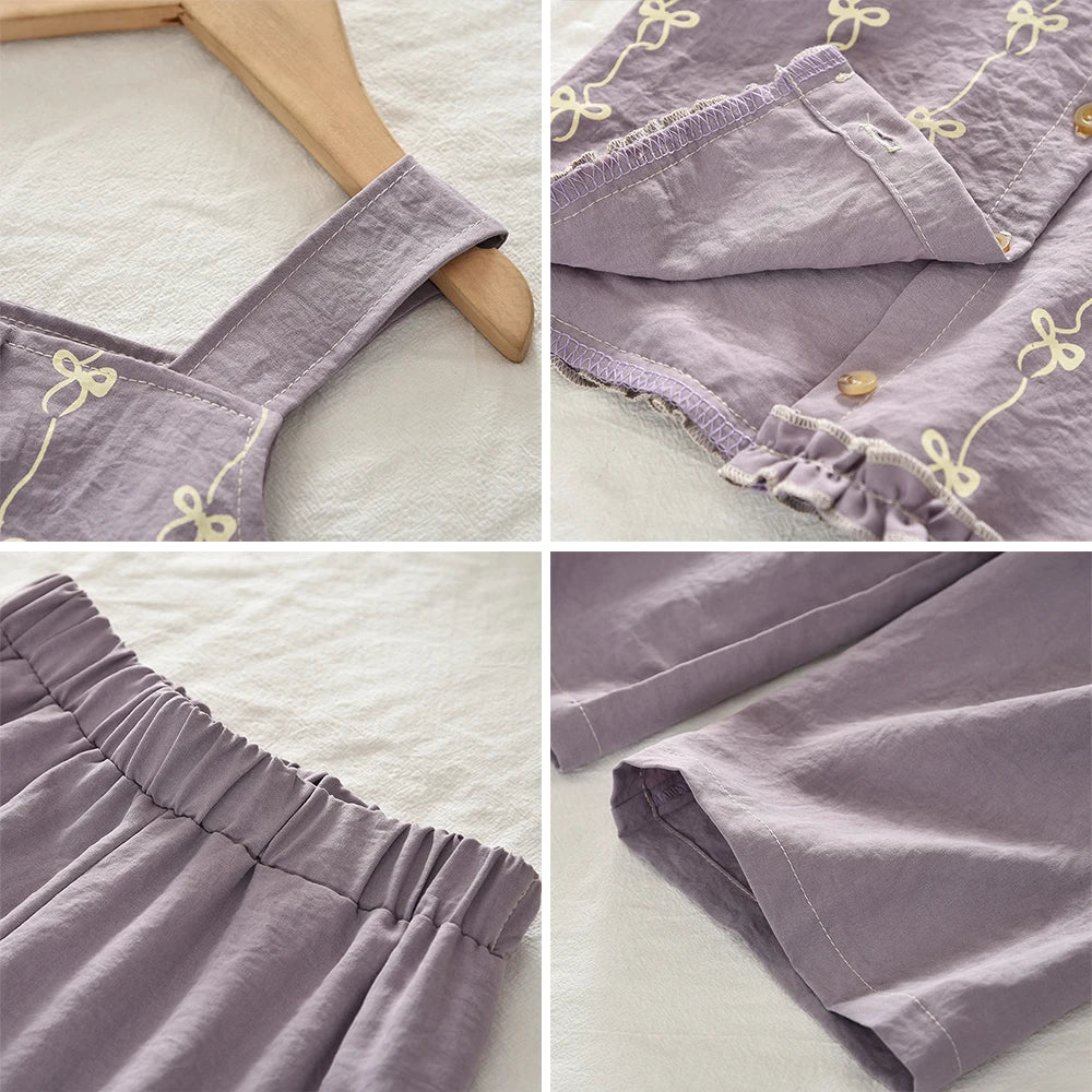 Top e pantaloni Set in due pezzi Abbigliamento casual per bambina