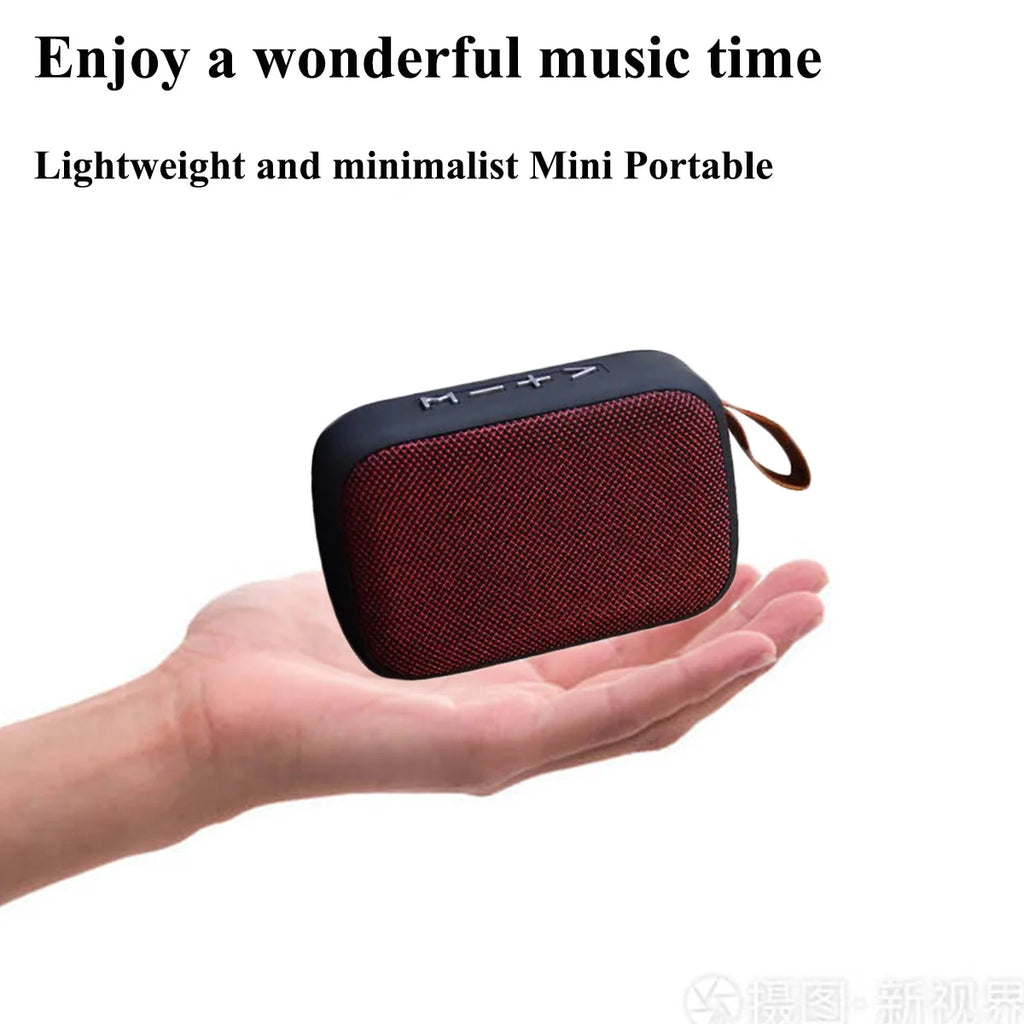 Altoparlante portatile Bluetooth all’aperto 5.0 Mini Altoparlante Oxford Colonna wireless Lettore musicale stereo 3D Surround Hifi Sound Box