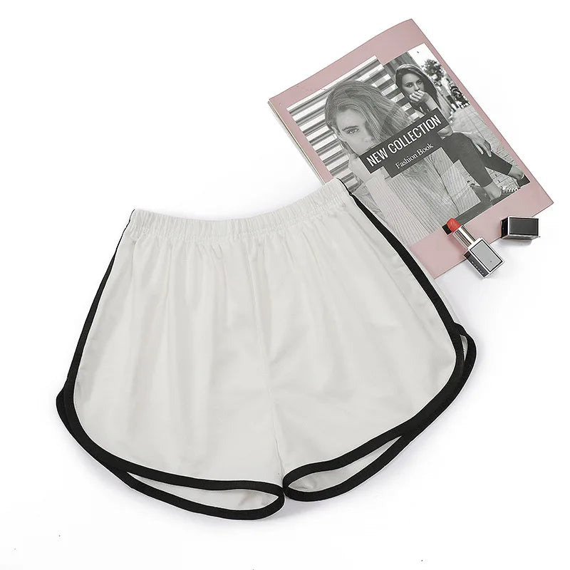 Pantaloncini da donna Abbigliamento esterno estivo a vita media casual