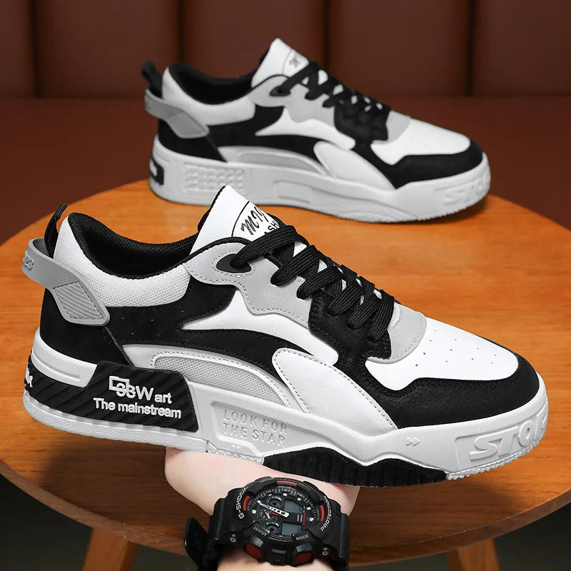 Scarpe da uomo Trend Lace-up Vulcanic Sneakers Casual