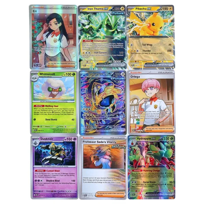 Set da 12/18/36 bustine di Pokemon Card MEGA ASCEND HEROES Prismatic Evolutions Scarlet Violet 151 English Booster