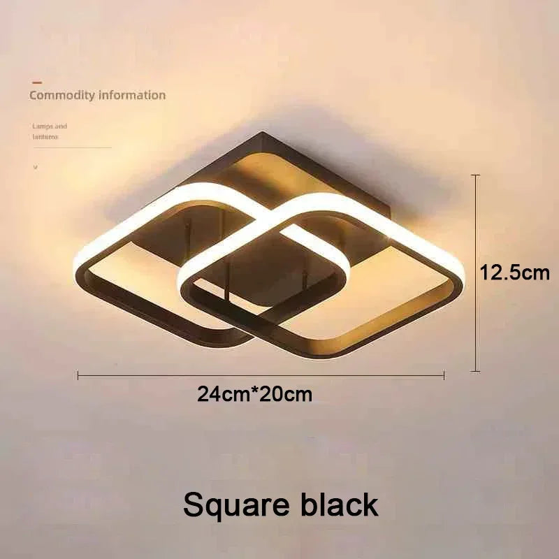 Luci da soffitto a strisce a LED stile moderno Forme multiple