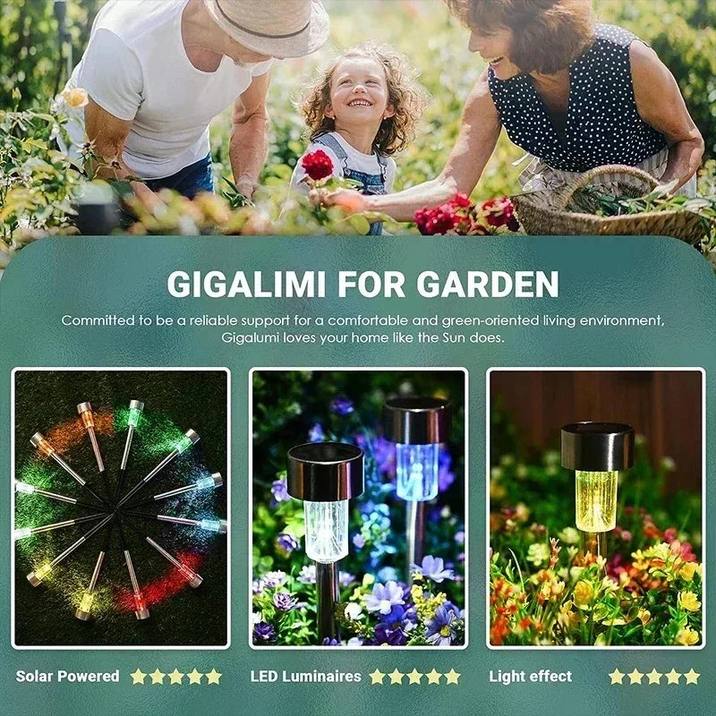 Solar Outdoor Garden Lanterne solari per giardino set 10 Pz