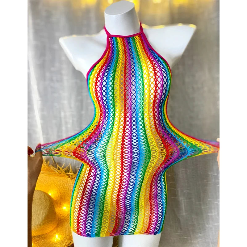 Copricostume Rainbow dress