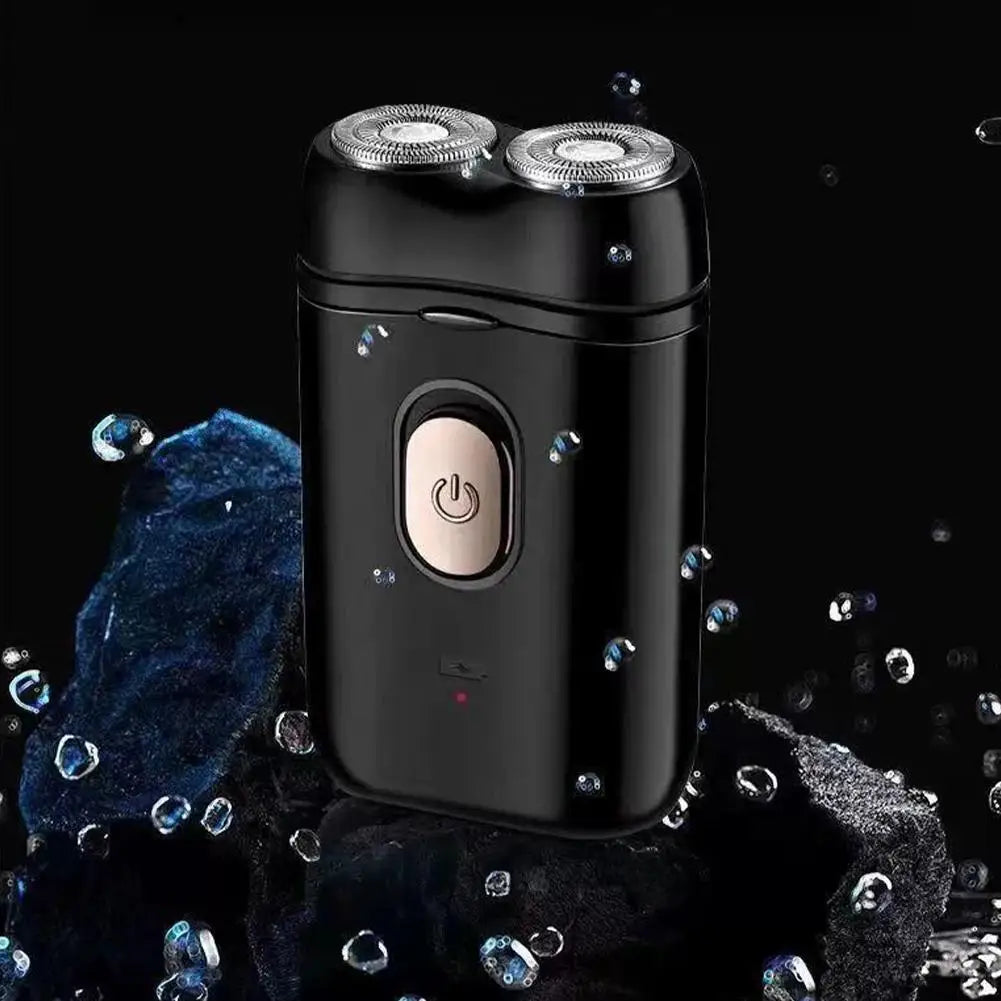 Rasoio elettrico portatile ricaricabile Usb per uomo, da viaggio mini, impermeabile