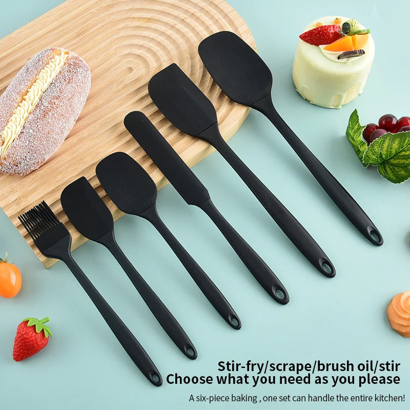 Set di 6 pezzi di utensili da cucina in silicone