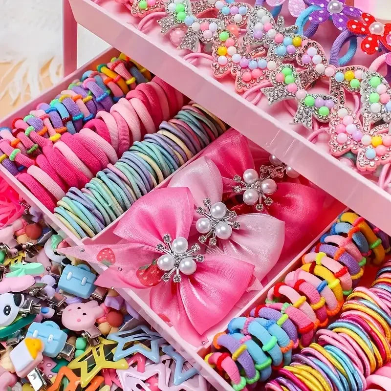 Set di accessori per capelli 500 Pz