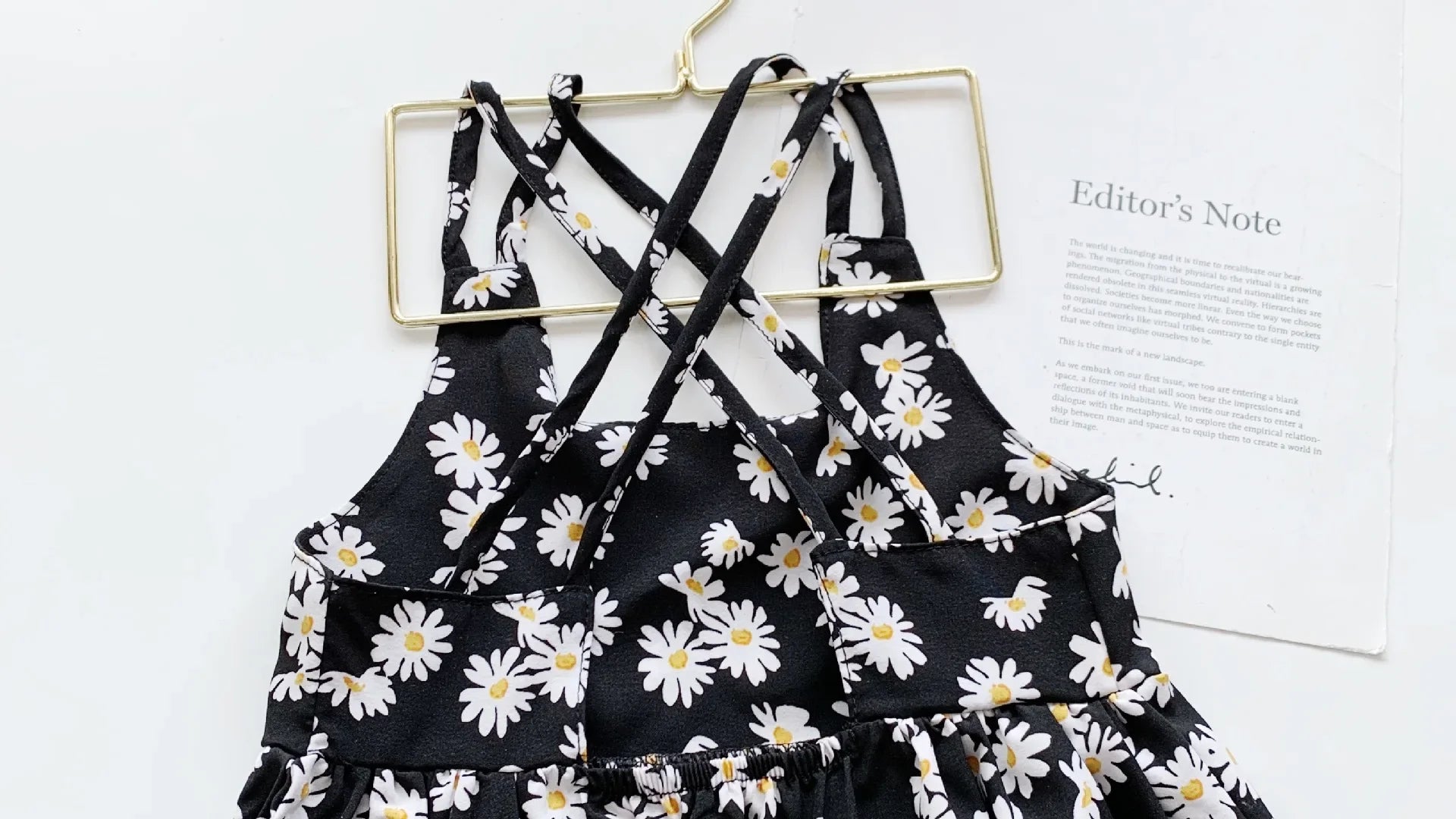 Abito casual Little Daisy senza maniche Abito 2 a 6 anni