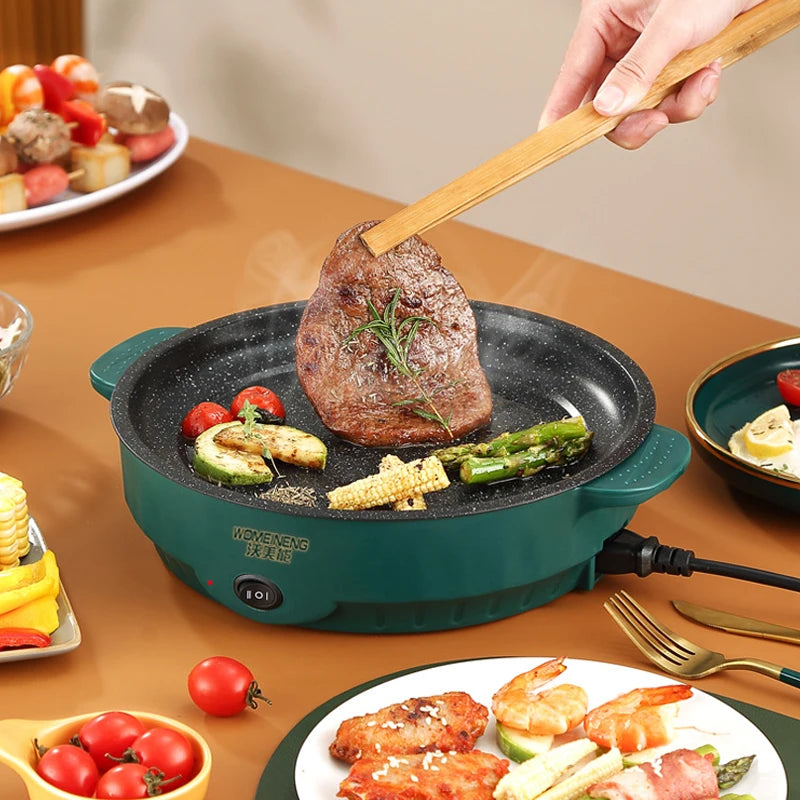 MultiCooker Elettrico Padella Elettrica 220V Antiaderente