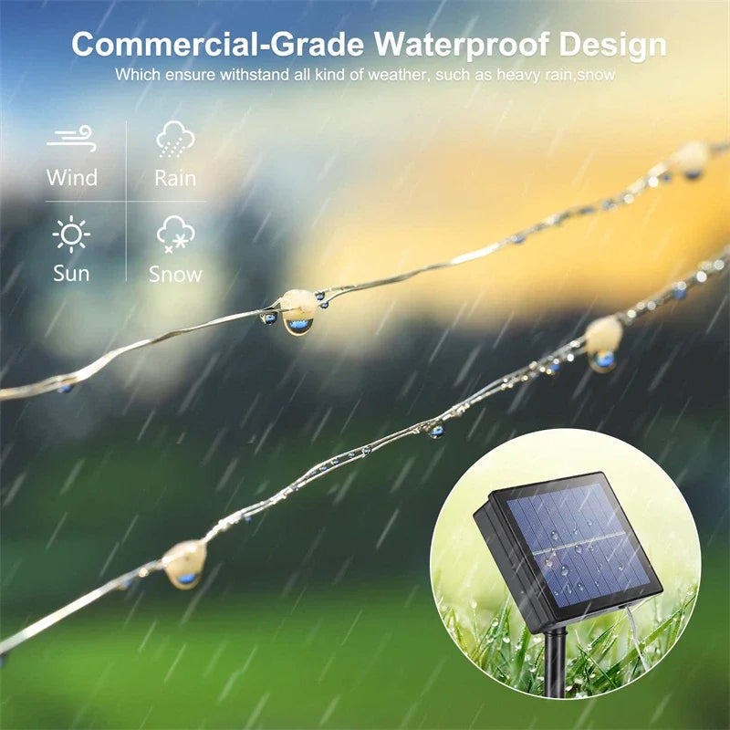 LED Solare per giardino 7M/12M/22M/32M
