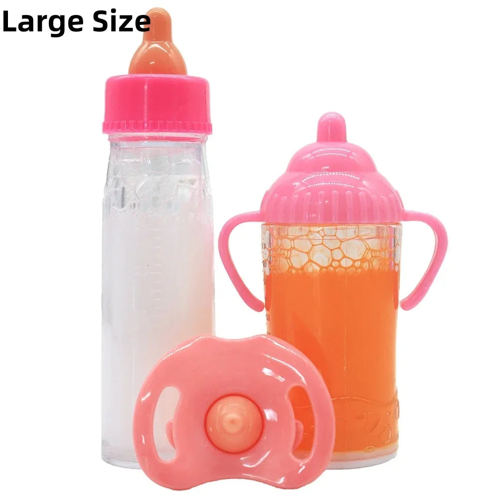 Accessori per bambole Set di biberon per la cura del bambino