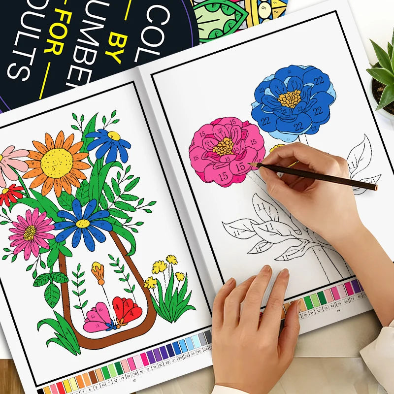 Libro da colorare 32 pagine Mandala Design