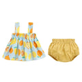 Mini abito sottile e pantaloncini in 2 pezzi per neonati 6-24M