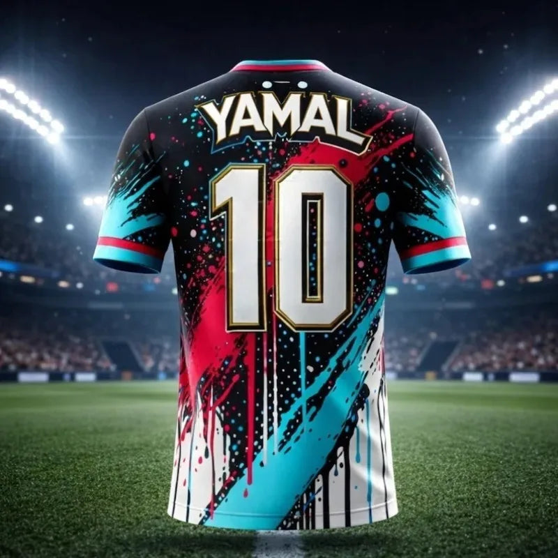 Yamal T-shirt stampata