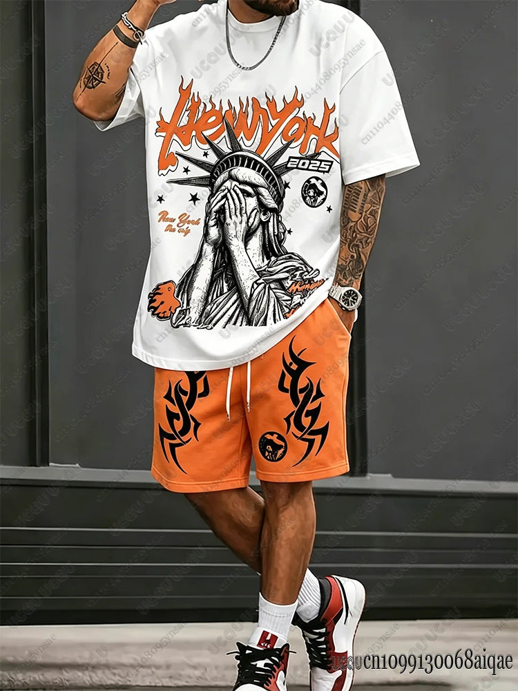 Set tuta per uomo Moda Hip-hop