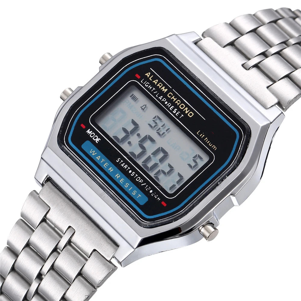 Orologio digitale per uomo Impermeabile Modello casio
