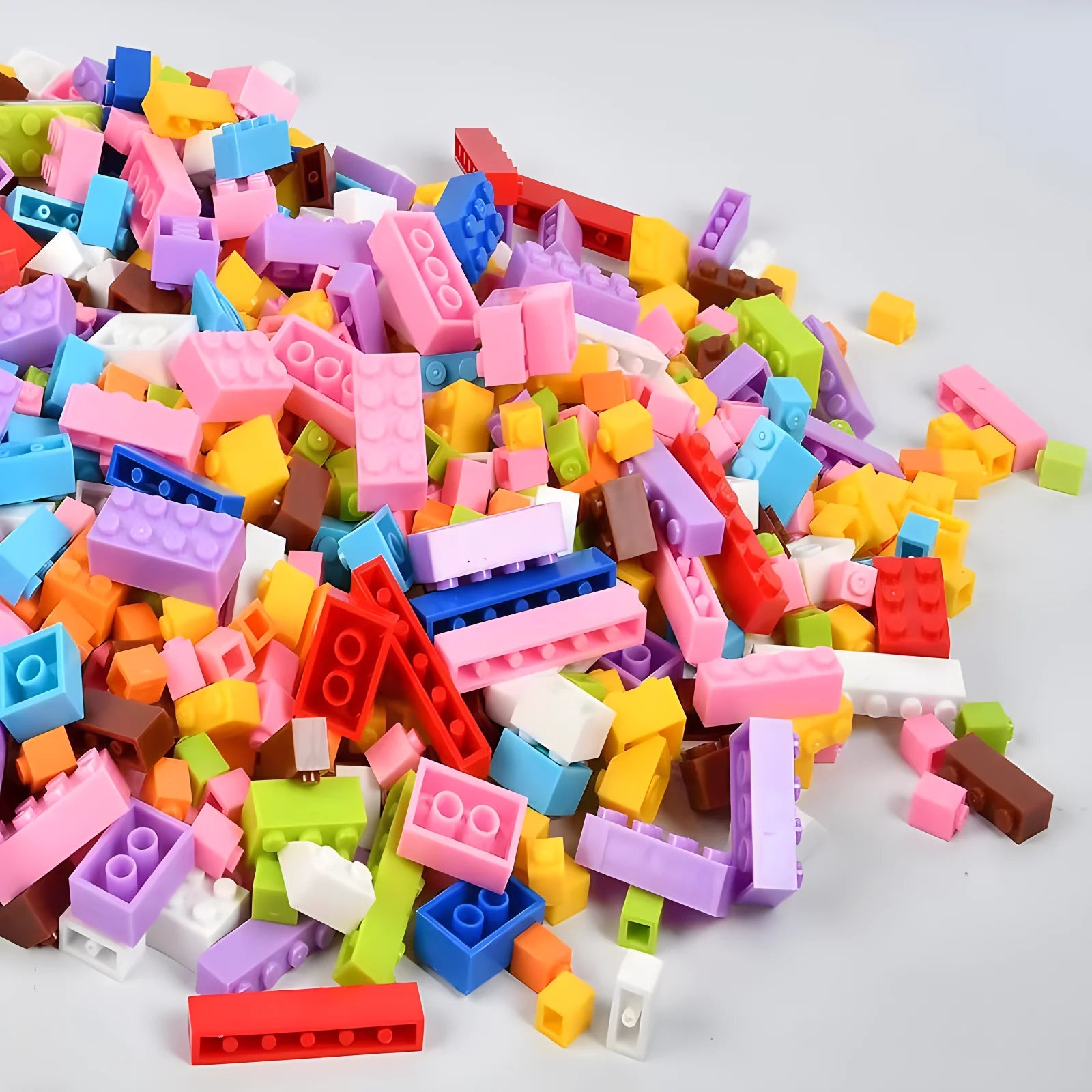 1000 blocchi di costruzione creativi fai da te Big Set 500-1000