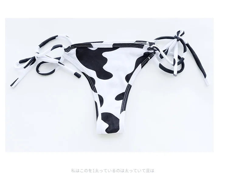 Bikini Cow Series top