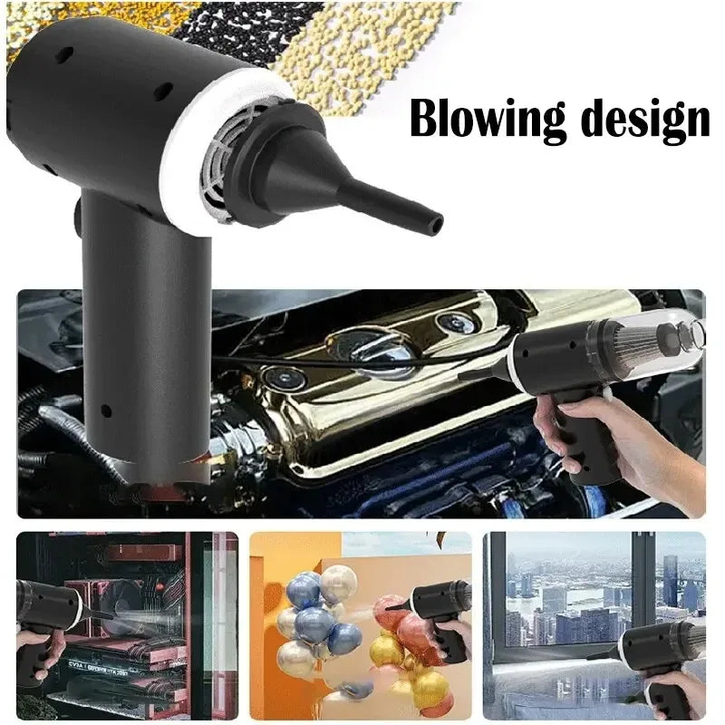 Aspirapolvere per auto wireless Ricarica USB 1200mAh