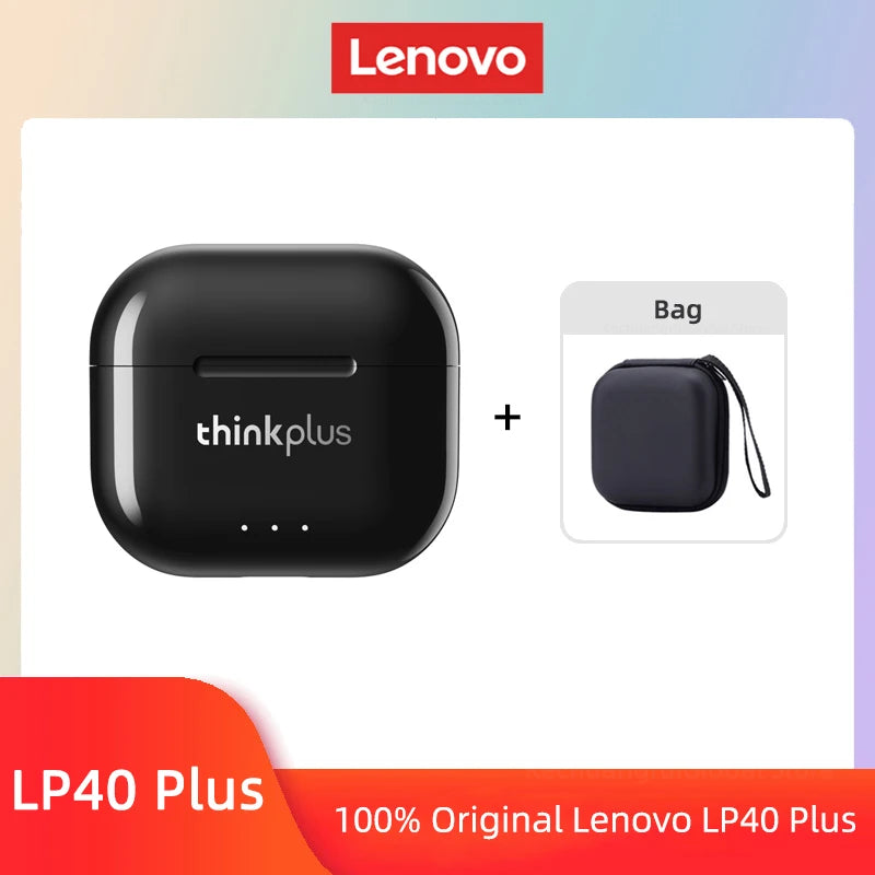 Auricolari Lenovo LP40 II Originali LP40 più TWS Wireless Bluetooth 5.3  Auricolari di controllo touch