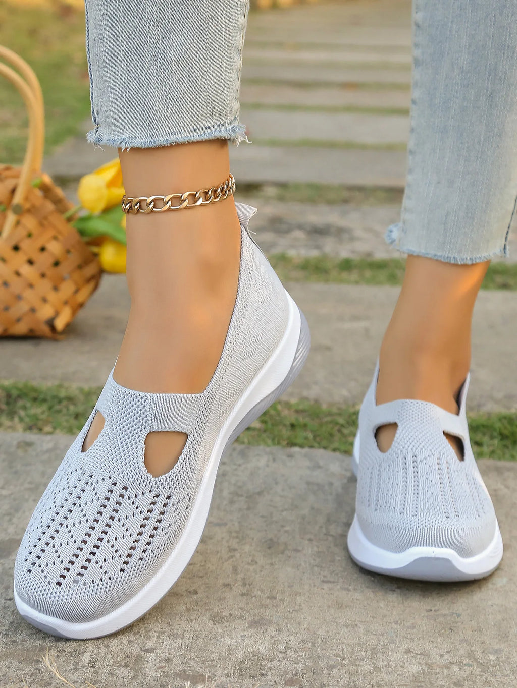 Scarpe sportive primaverili nuove da donna, alla moda, traspiranti, leggere, antiscivolo, resistenti all’usura,