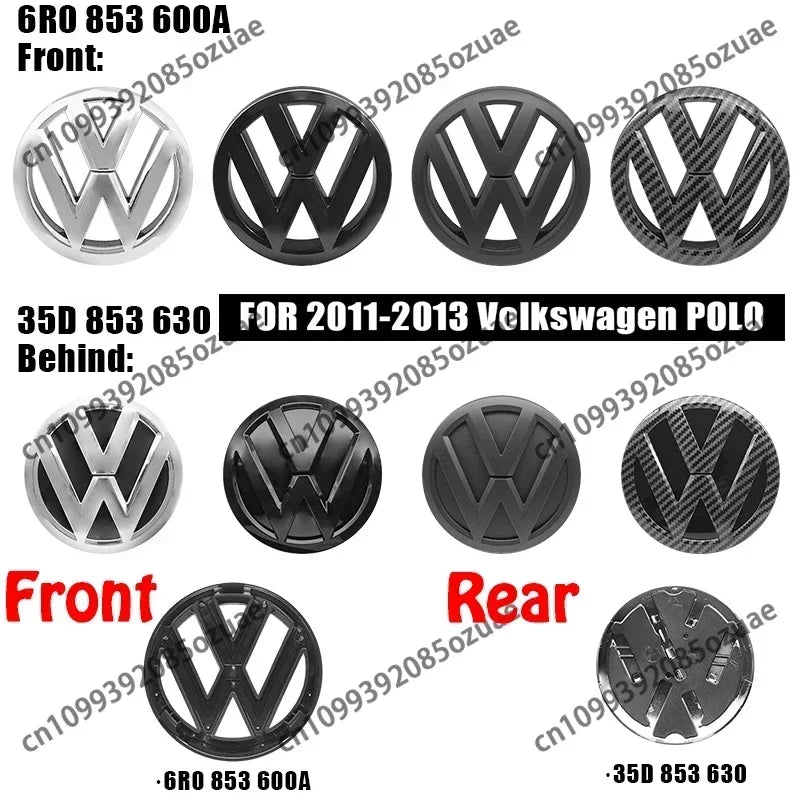 Volkswagen Polo 2011-2013 Accessorio di ricambio 1Pc 3D Auto  Anteriore e Posteriore