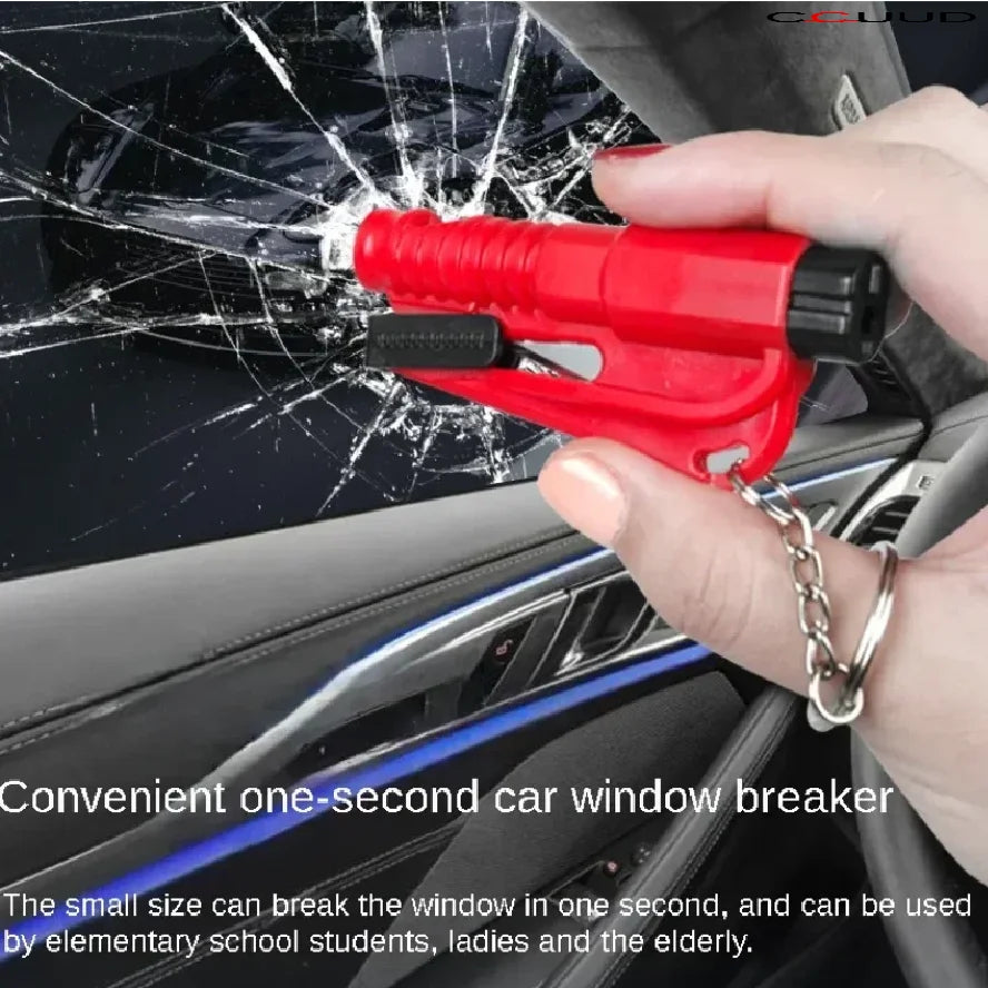 Martello di sicurezza per auto Mini auto con un martello di fuga multifunzionale
