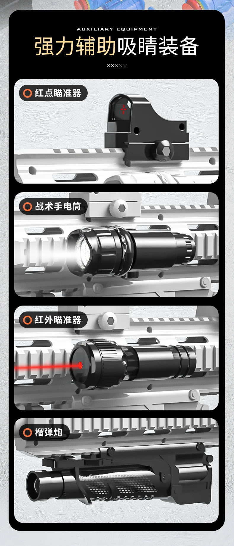 Soft Bullet Gun M416 Fucile giocattolo da fuoco