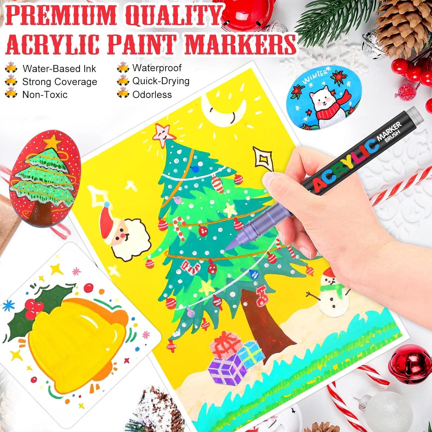 36-366 Colors Acrylic Set Waterproof Professional