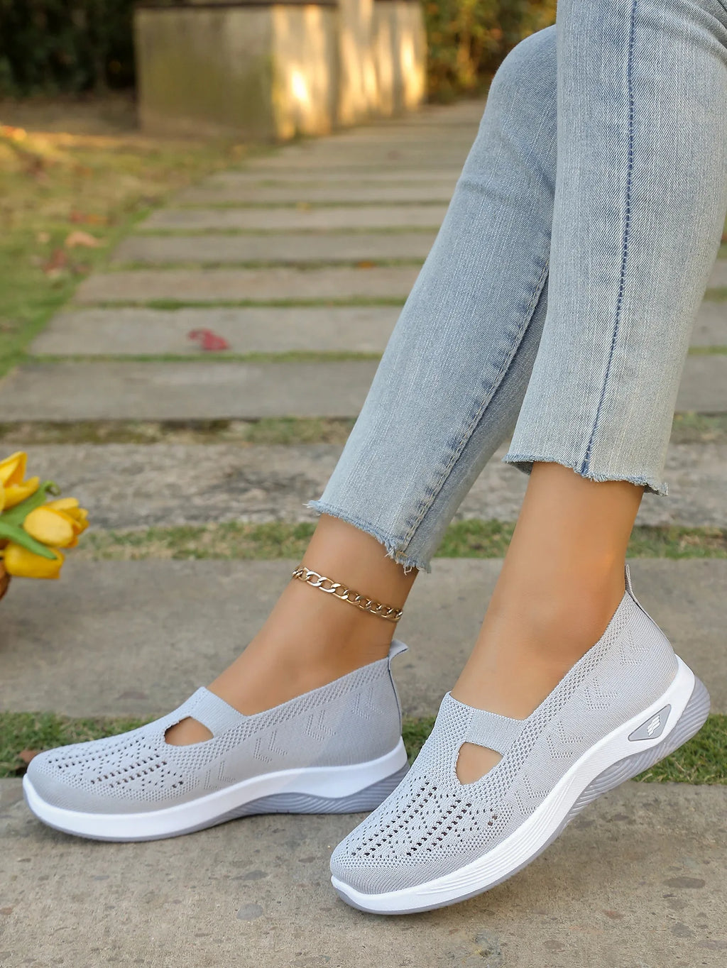Scarpe sportive primaverili nuove da donna, alla moda, traspiranti, leggere, antiscivolo, resistenti all’usura,