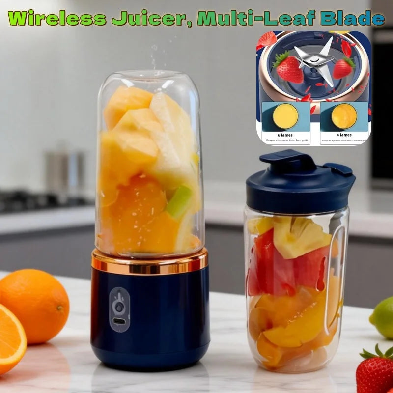 Frullatore portatile a doppia tazza Spremiagrumi USB
