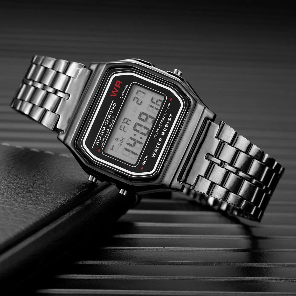 Orologio digitale per uomo Impermeabile Modello casio