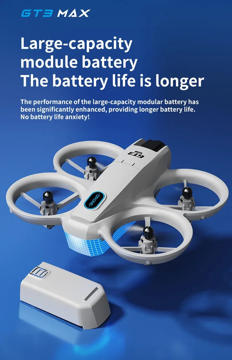 New GT3 MAX Drone 8K HD 4.3” Telecomando Modalita 360° Flip Quadcopter 2 modelli