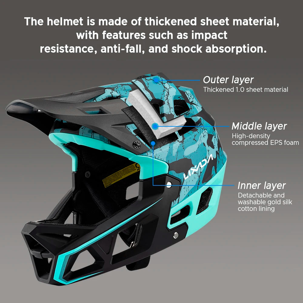 Casco integrale per Motocross