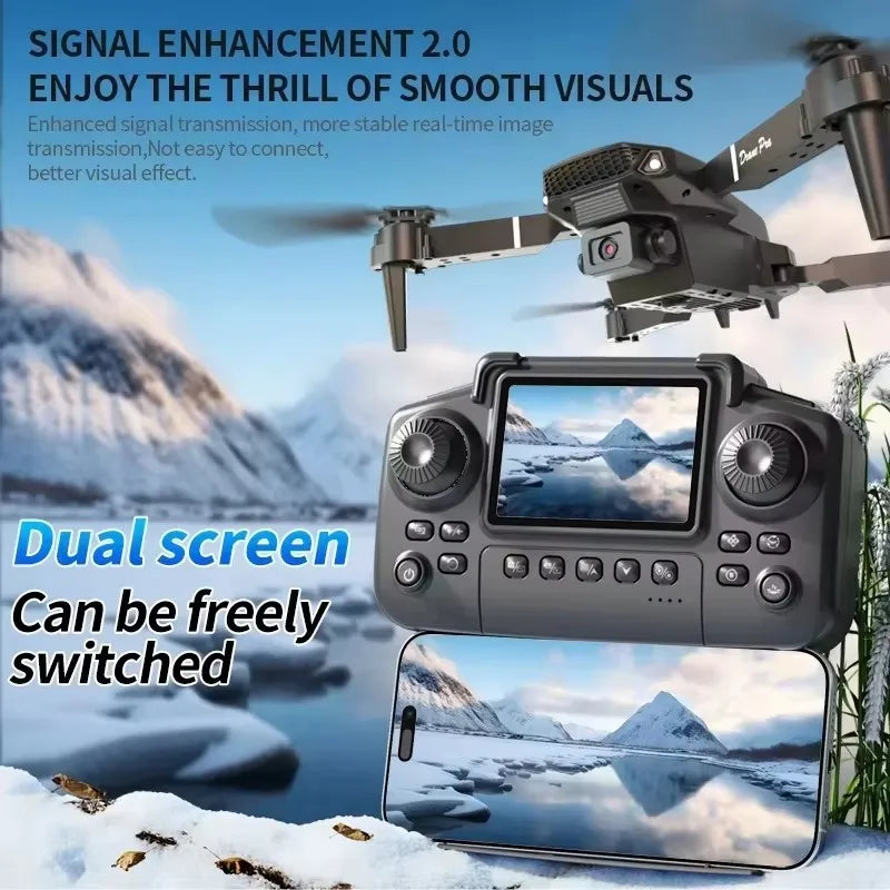 Professional E88 Air Screen Control Drone Wide RC Dron 8K Camera
