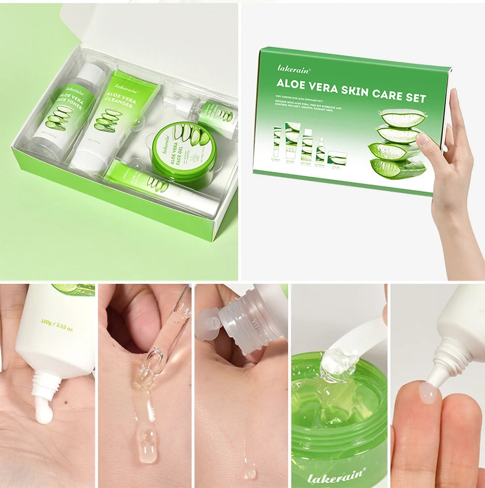 Set per la cura della pelle Idratante profondo Nutrimento profondo Sbiancamento Illuminante Idratante Pelle liscia