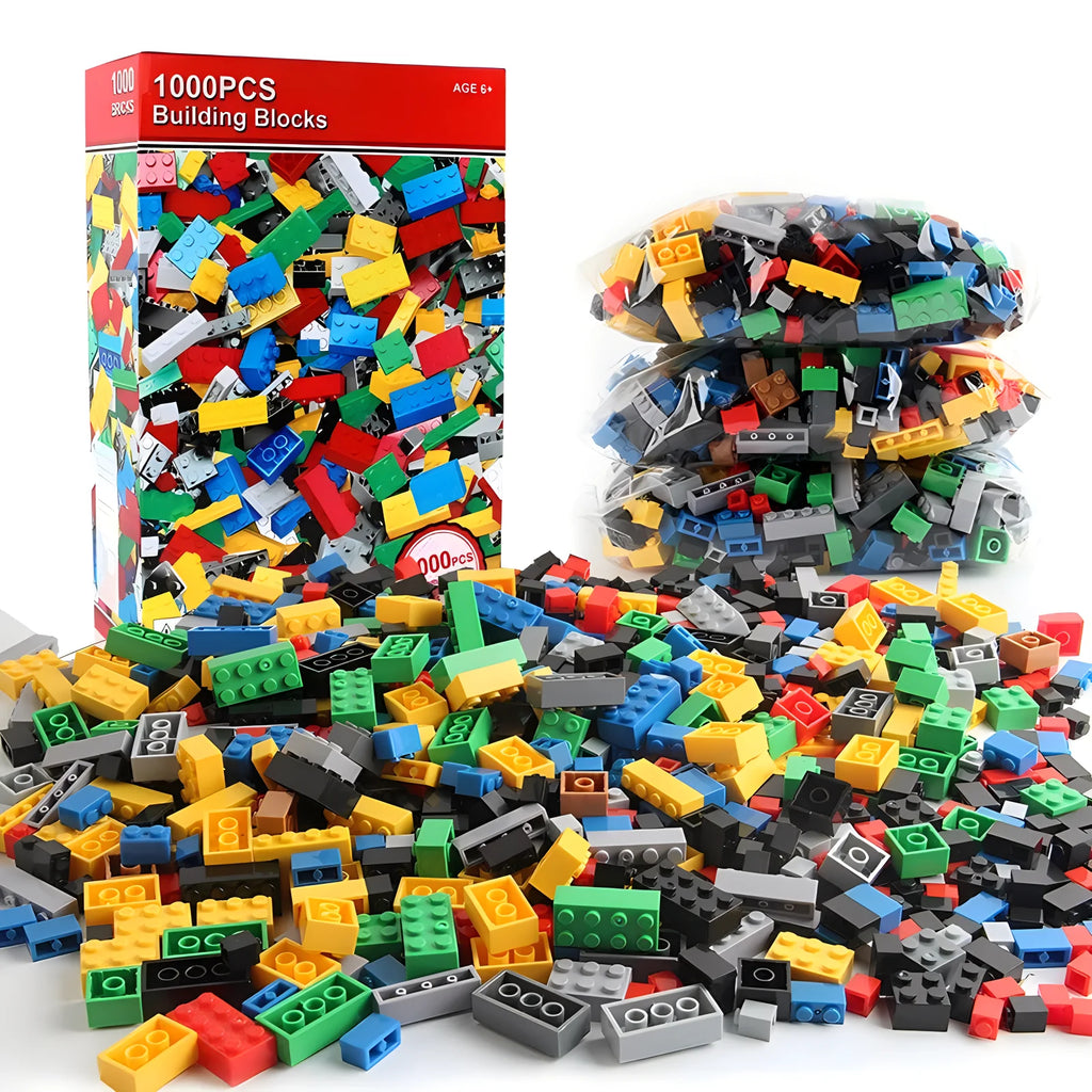 1000 blocchi di costruzione creativi fai da te Big Set 500-1000