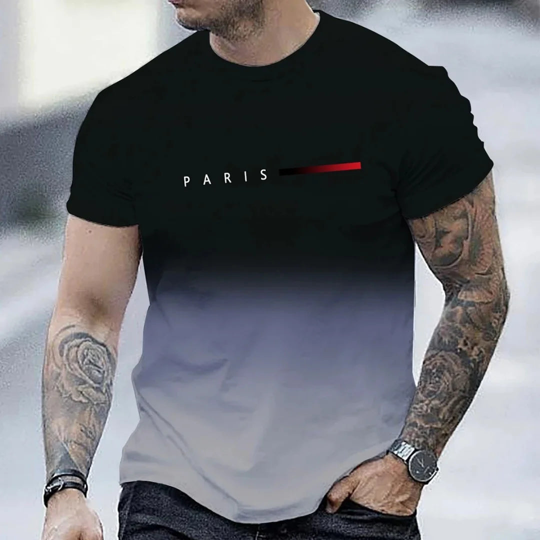T-shirt uomo Paris/London Quality Top