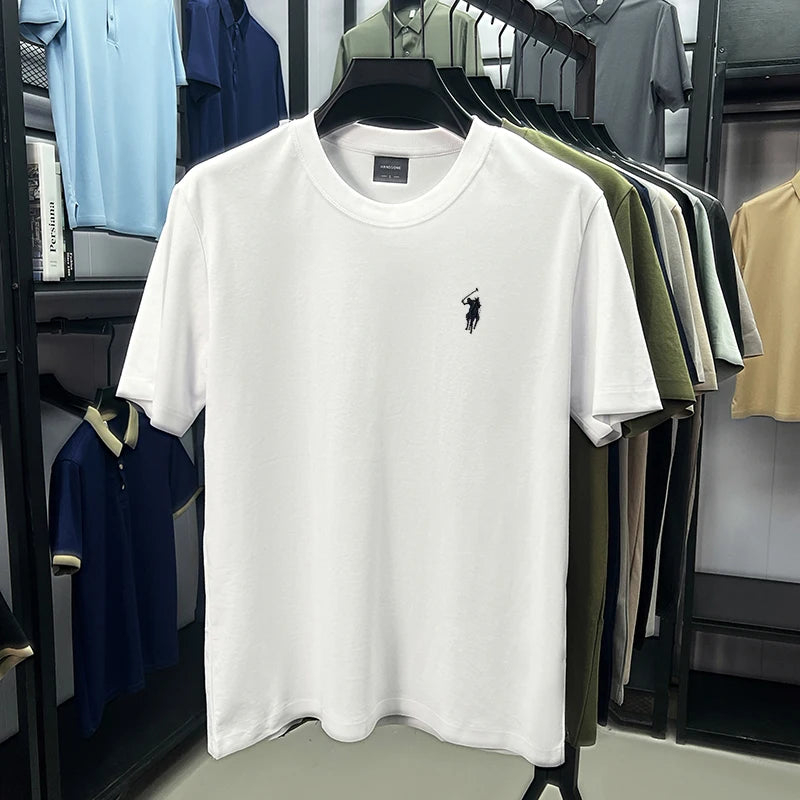 T-shirt a maniche corte in cotone