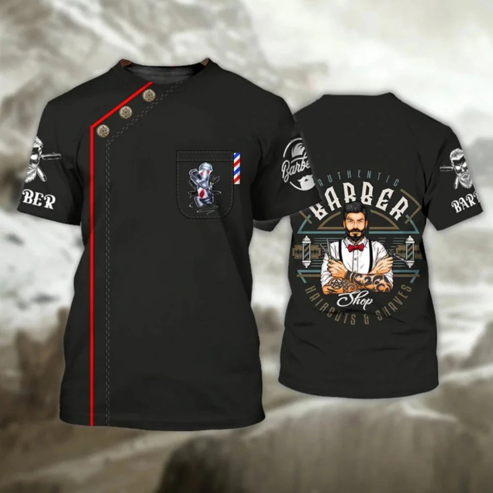 T-Shirt barber shop