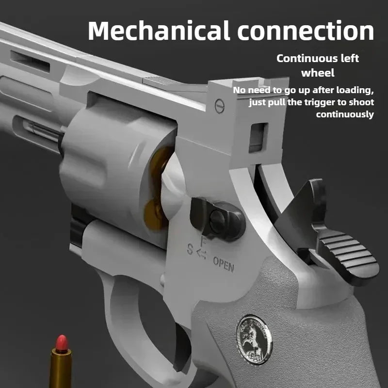 357 Revolver Launcher Pistola EVA Soft Dart