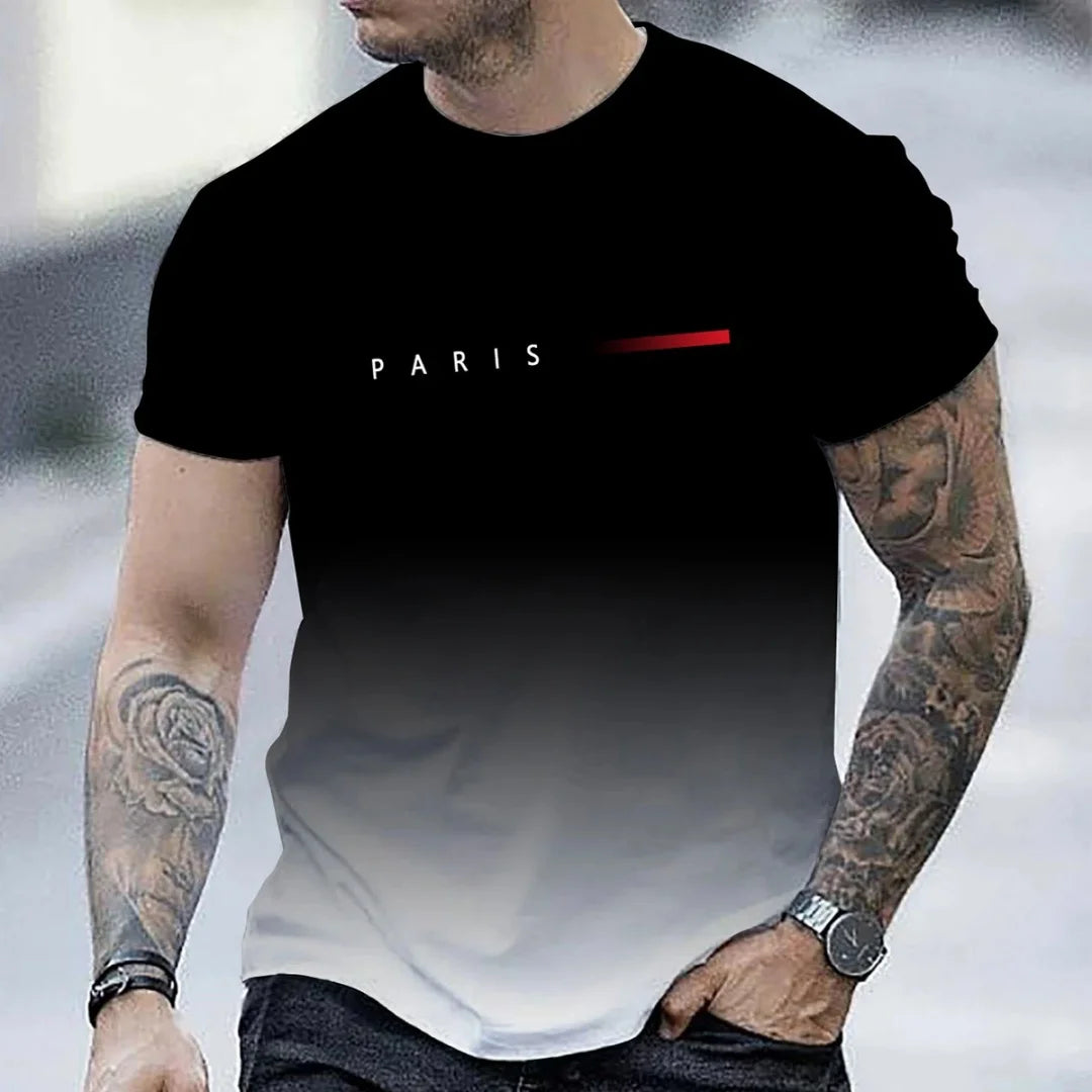 T-shirt uomo Paris/London Quality Top