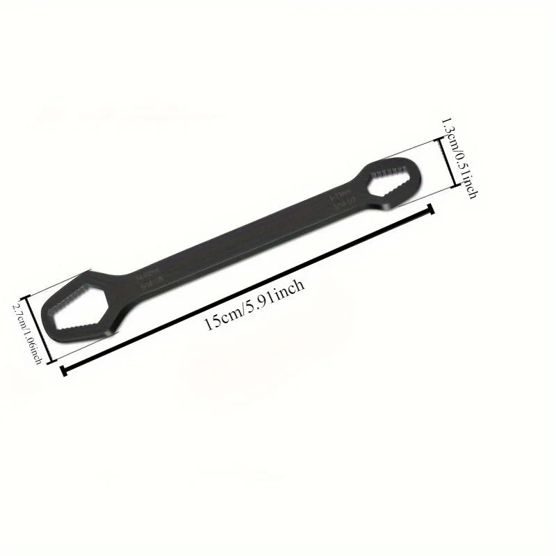 Universal Double End Screw, chiave di riparazione per dadi a vite auto-stringente da 3-17 mm,