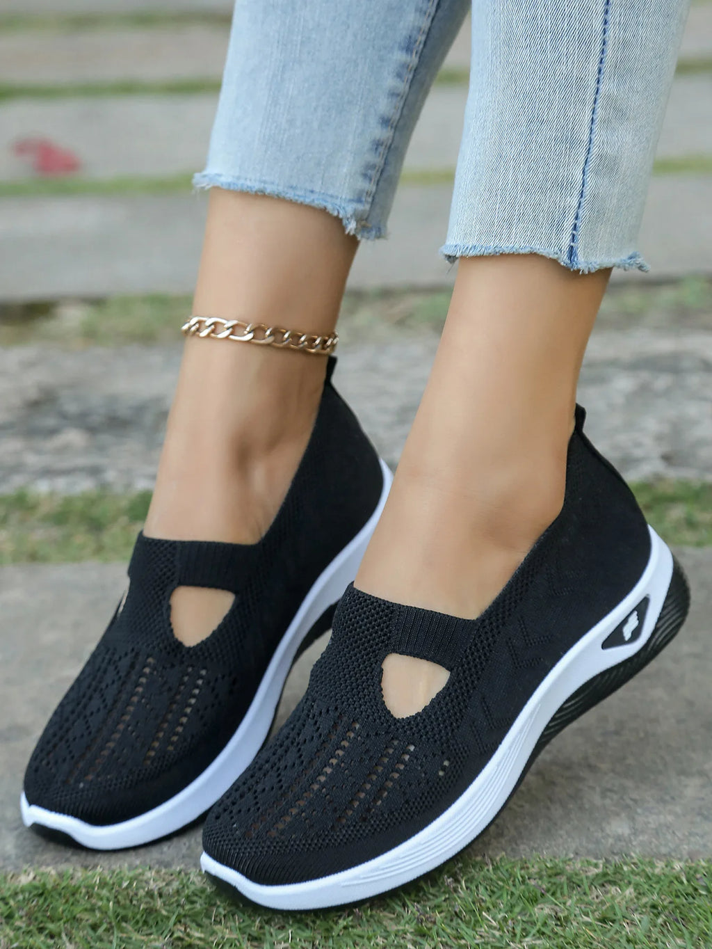 Scarpe sportive primaverili nuove da donna, alla moda, traspiranti, leggere, antiscivolo, resistenti all’usura,