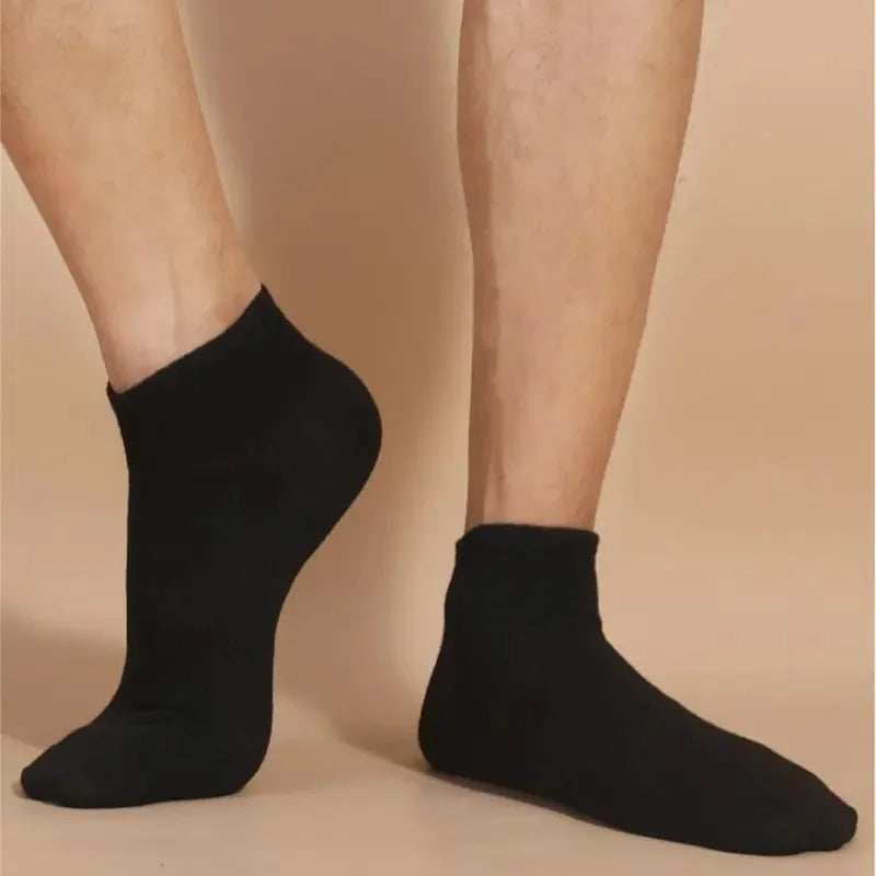 15/30 Paia Unisex Casual Tinta Unita Calzini Sottili Traspiranti Comodi Anti Odore